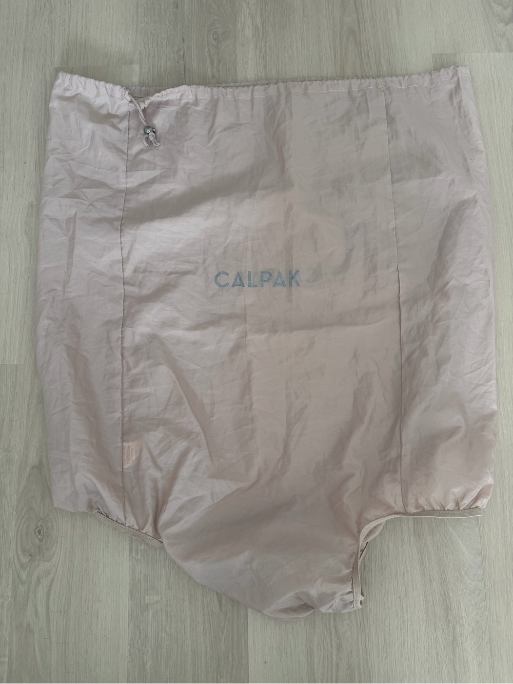 Calpak Light Blush Pink Drawstring Dust Cover - Large